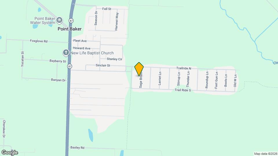 6837 Sage Brush Ln Map and Location Details