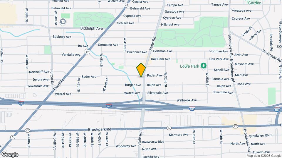 4780 State Rd Map and Location Details