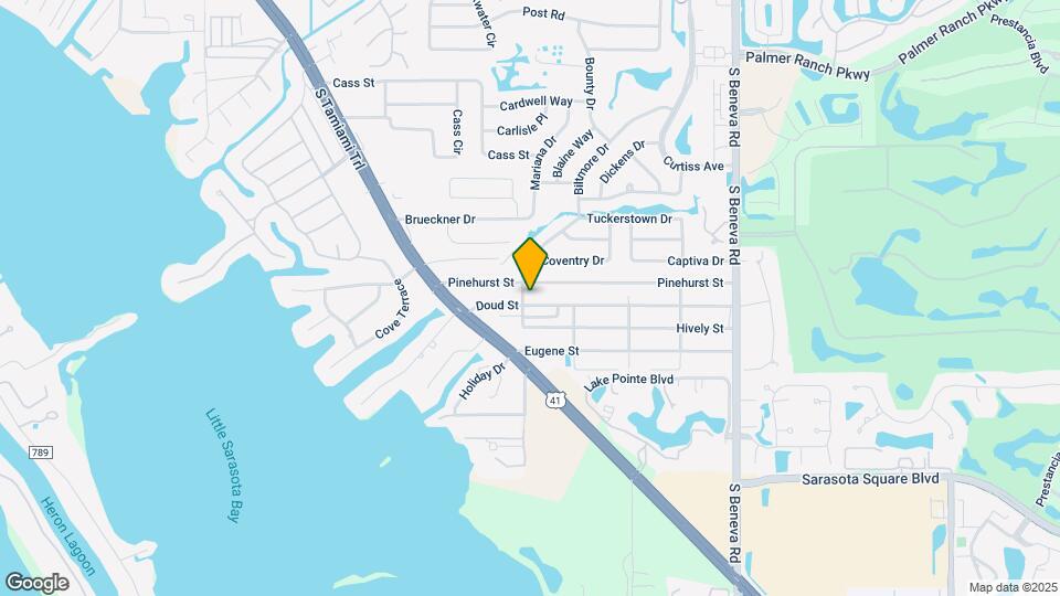 2103 Doud St Map and Location Details
