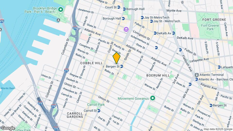 54 Wyckoff St Map and Location Details