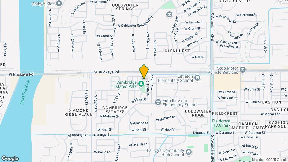 1223 S 119th Ln Map and Location Details