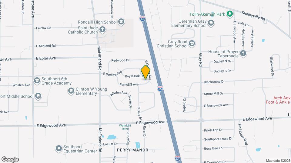 3618 Ferncliff Ave, Unit 1420 Map and Location Details