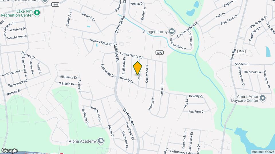 1032 Oakstone Dr Map and Location Details