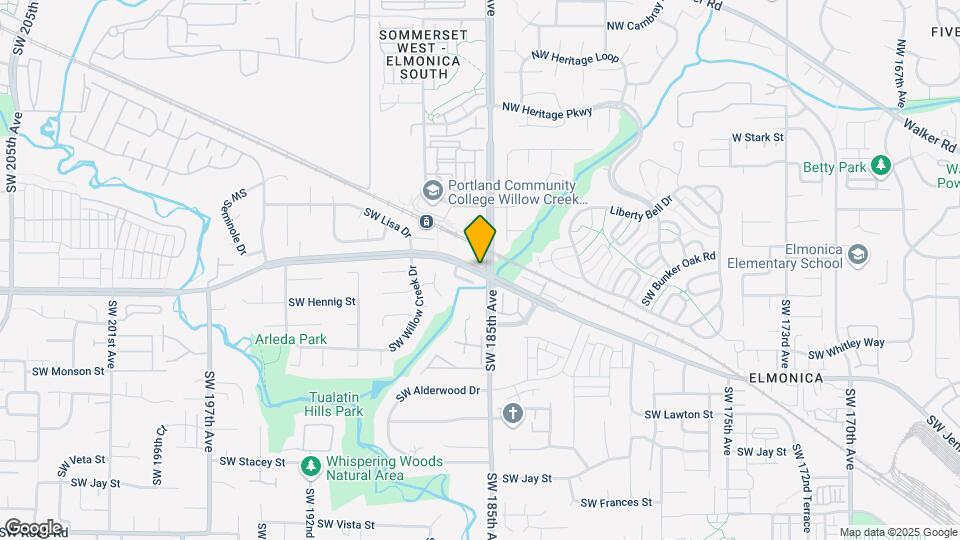 Willow Creek Crossing Apartments Map and Location Details