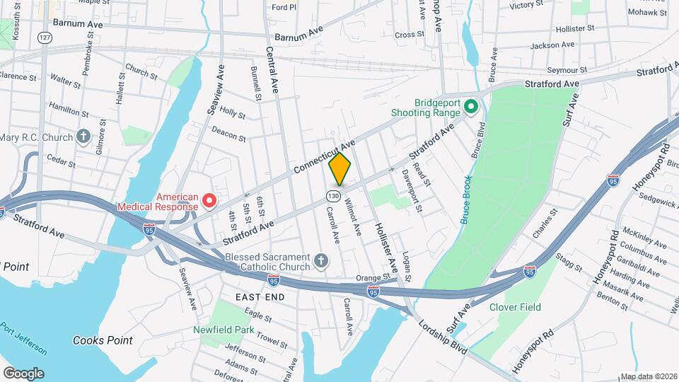 1415 Stratford Ave Map and Location Details