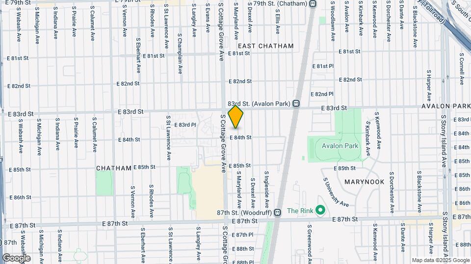 8350 S Maryland Ave Map and Location Details