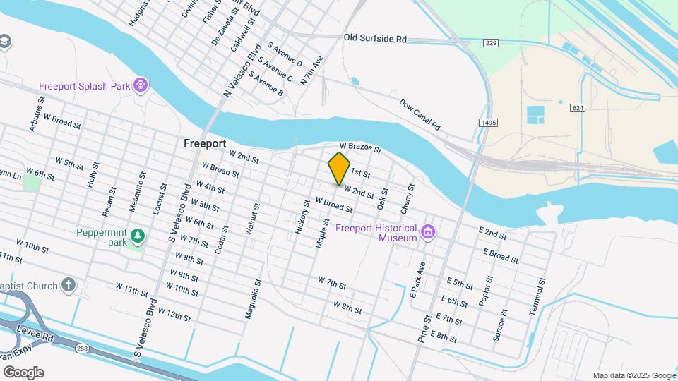 429 W 2nd St, Unit 1/2 Mapa y Detalles de la Ubicación