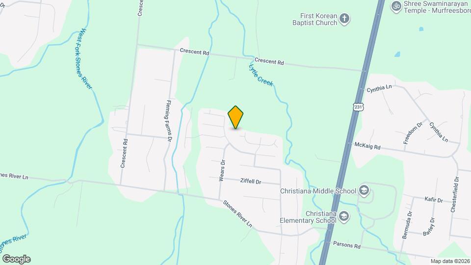 110 Aretha Ct Map and Location Details