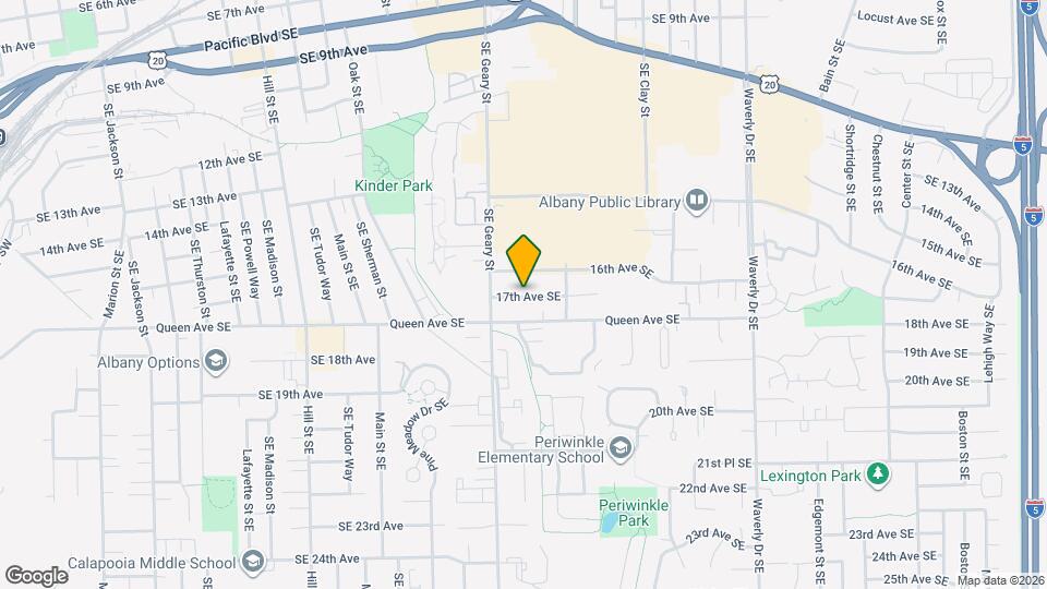 1825 17th Ave Map and Location Details