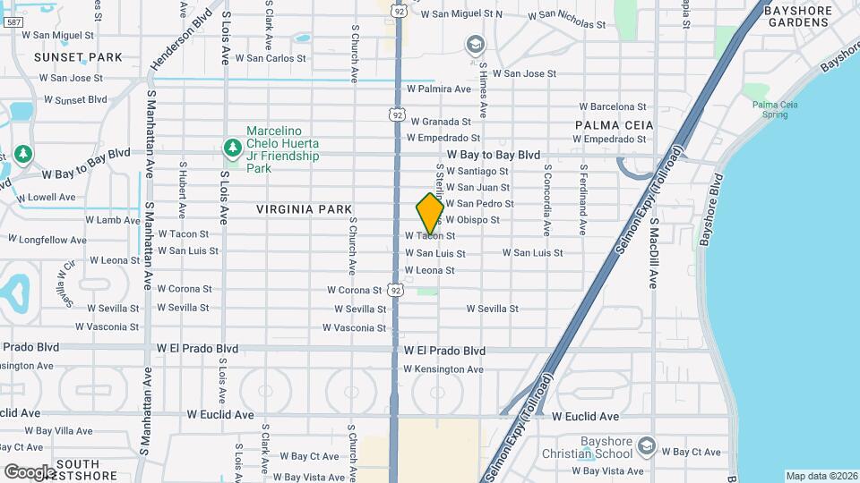 3702 W Tacon St Map and Location Details