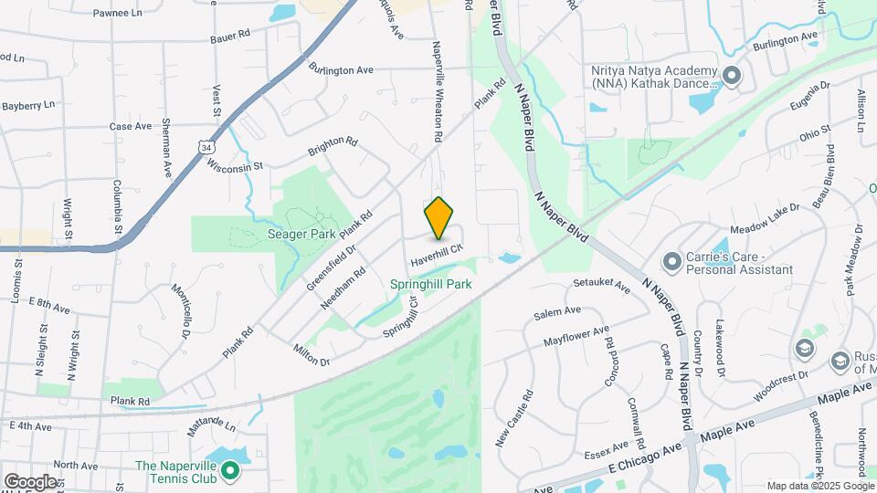 1301 Haverhill Cir Map and Location Details