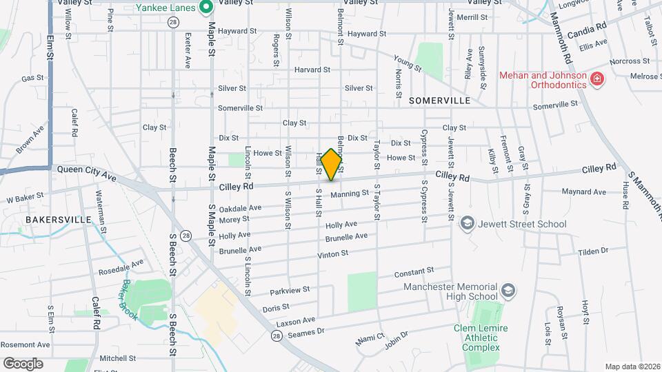 435 Cilley Rd Map and Location Details