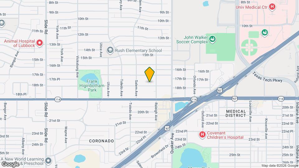 4506 18th St Map and Location Details