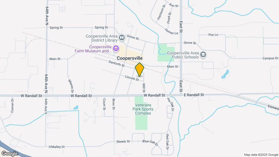 253 Lincoln St Map and Location Details