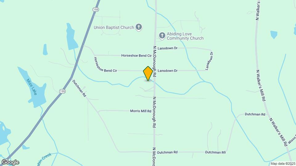 1173 N McDonough Rd Map and Location Details