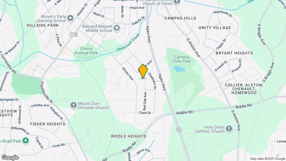 1024 Red Roses Ave Map and Location Details