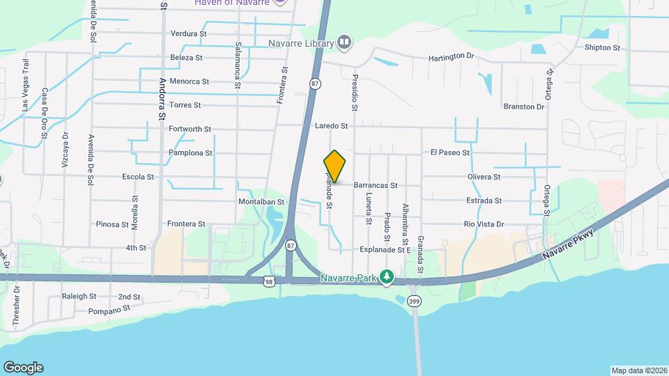 8471 Barrancas St Map and Location Details