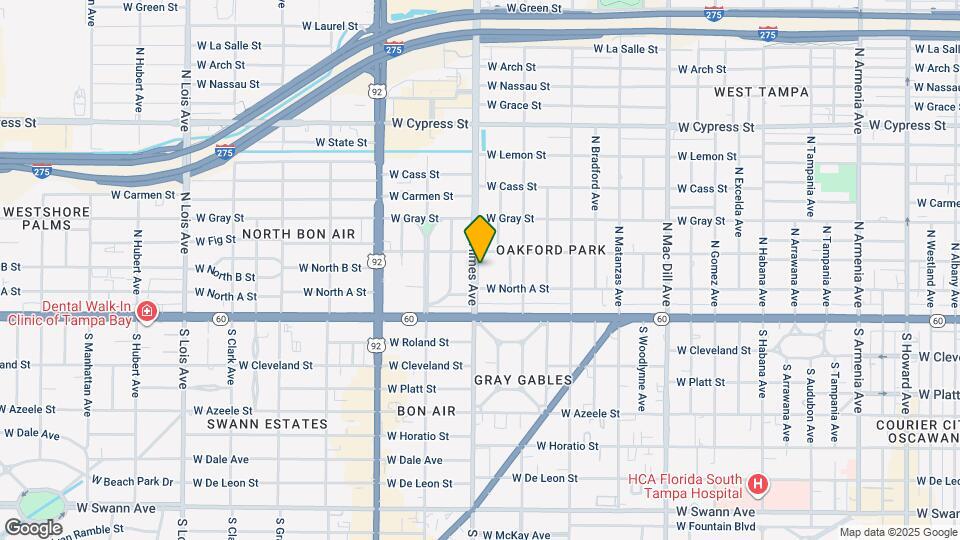 207 N Himes Ave Map and Location Details