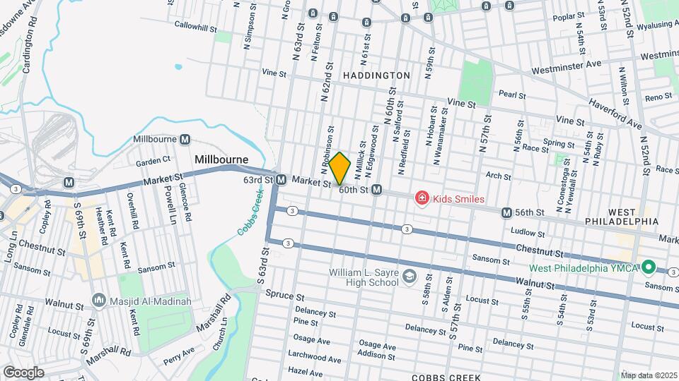 6104 Market St, Unit 3 Map and Location Details