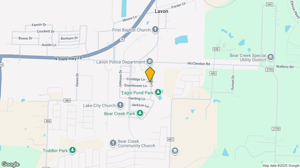 407 Eisenhower Ln Map and Location Details