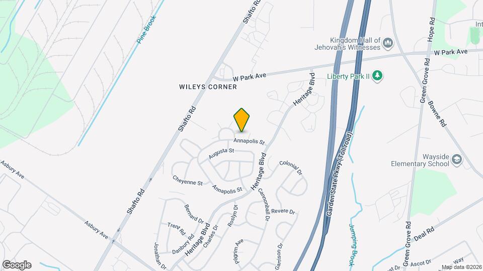 6 Nashville Ct Map and Location Details