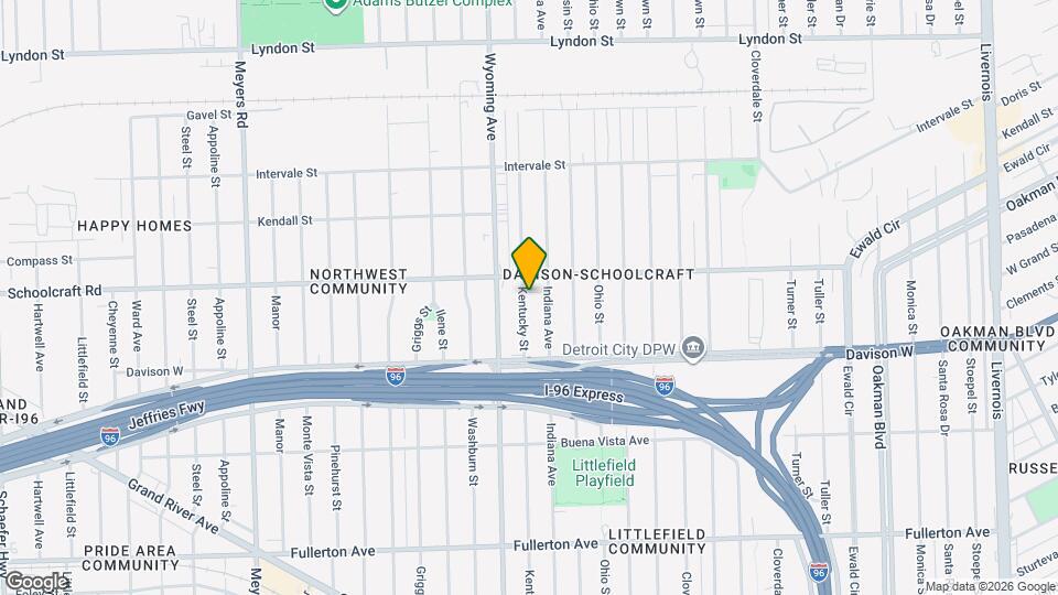 13620 Kentucky St Map and Location Details