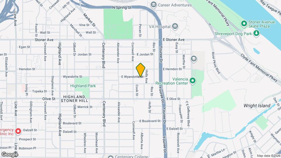 231 E Wyandotte St Mapa y Detalles de la Ubicación