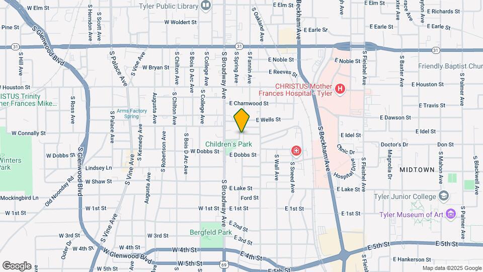 128 Rowland Pl Mapa y Detalles de la Ubicación