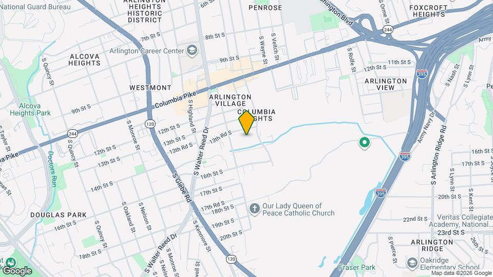 1400 S Barton St, Unit 432 Mapa y Detalles de la Ubicación