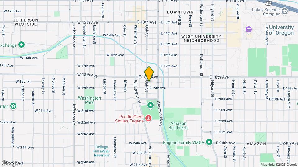 1855 Oak St Map and Location Details