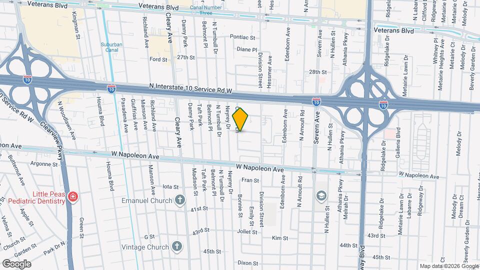 3814 Alton St Mapa y Detalles de la Ubicación