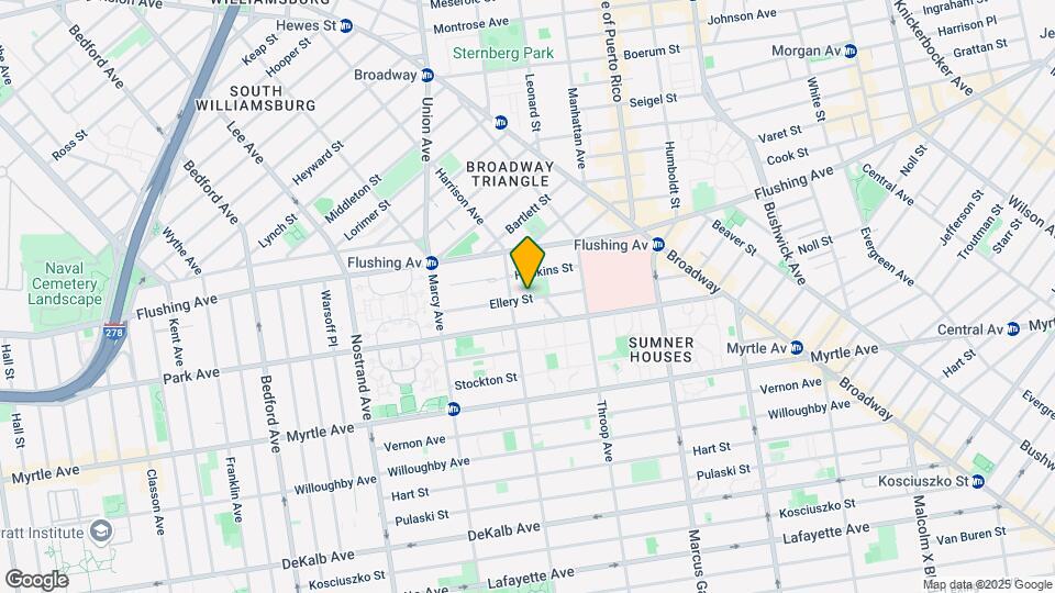 159 Ellery St Map and Location Details