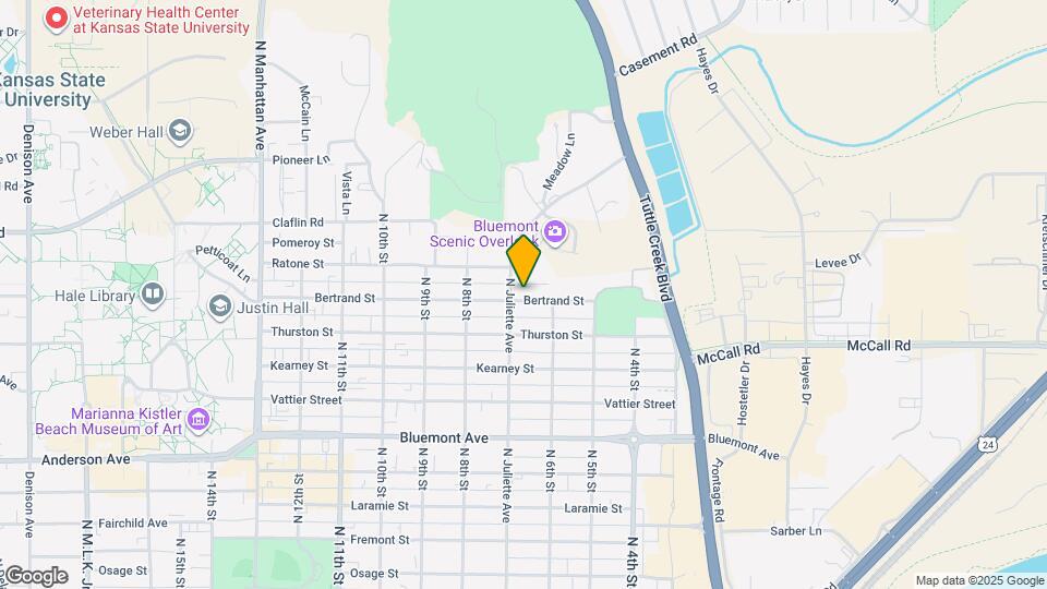 626 Bertrand St Map and Location Details