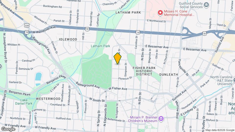 915 N Eugene St, Unit 8753C Map and Location Details