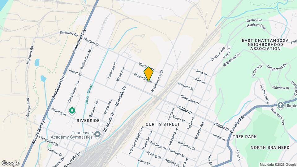 3112 N Hickory St Mapa y Detalles de la Ubicación