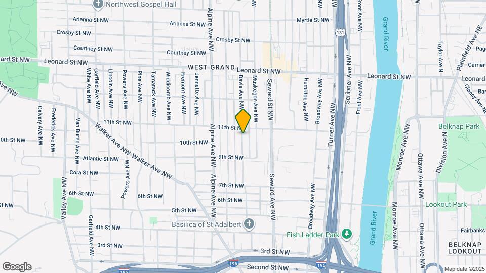 944 Davis Ave NW Map and Location Details