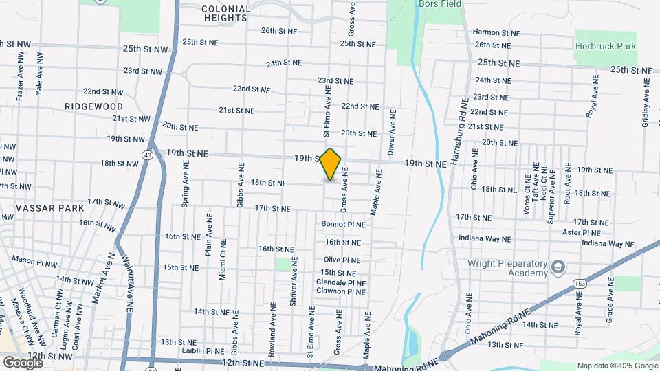 1508 18th St NE Map and Location Details
