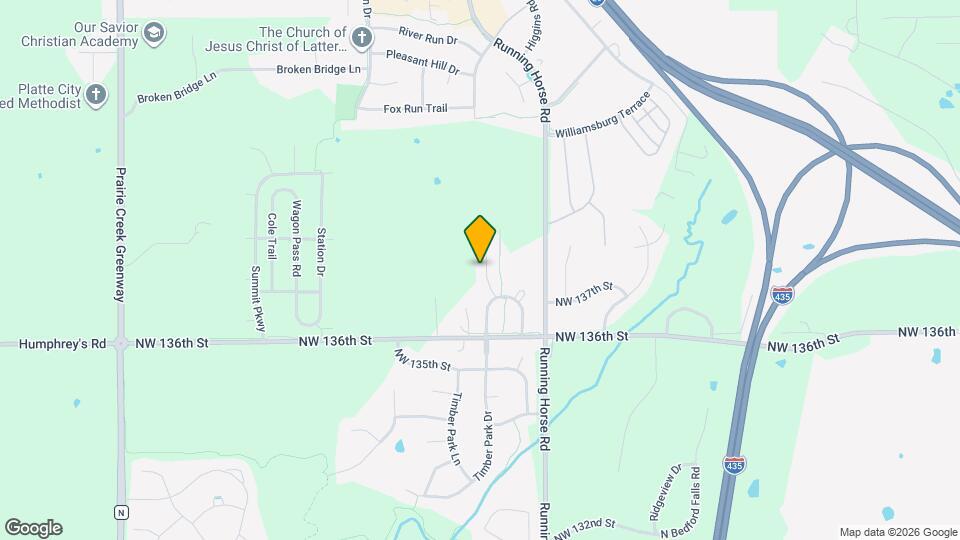 13724 Post Oak Ln Map and Location Details