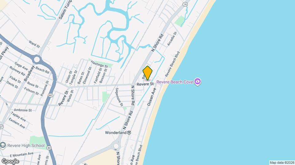 570 Revere St Map and Location Details