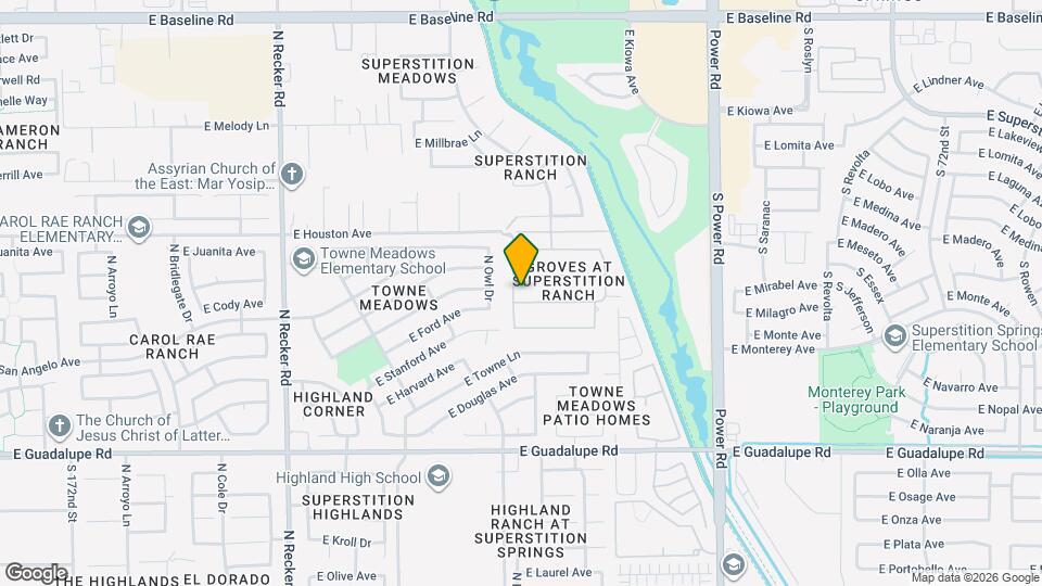 4432 E Ford Ave Map and Location Details