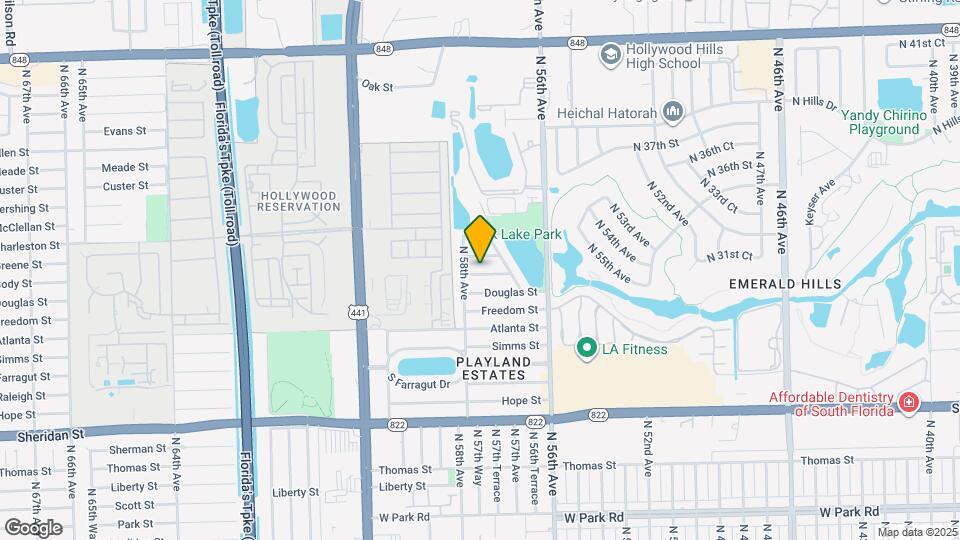 5727 Cody St Map and Location Details