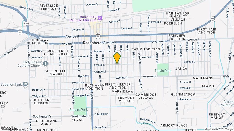 1401 5th St Map and Location Details