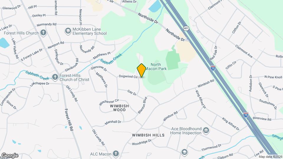 912 Dogwood Cir Map and Location Details