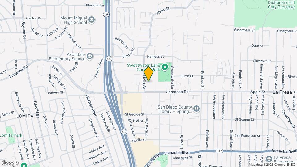 1145 Helix St Map and Location Details