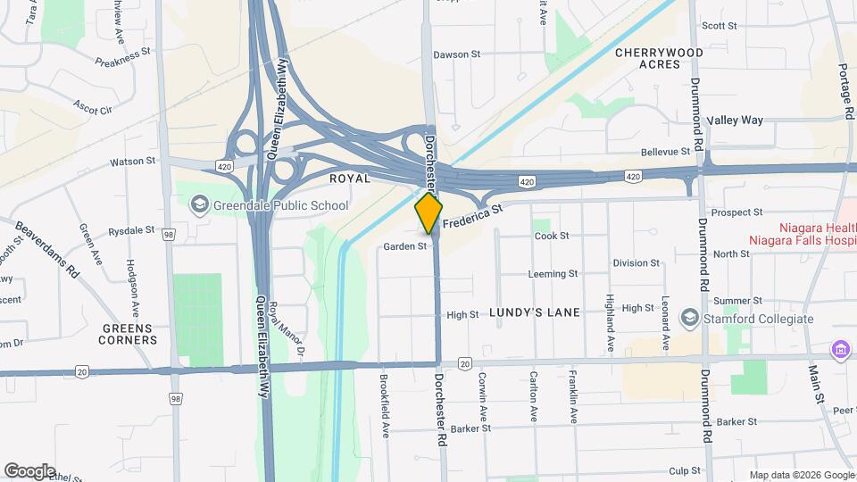 5561 Dorchester Rd Map and Location Details