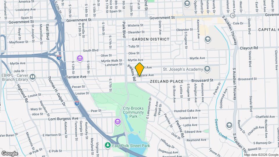1326 Camellia Ave Mapa y Detalles de la Ubicación