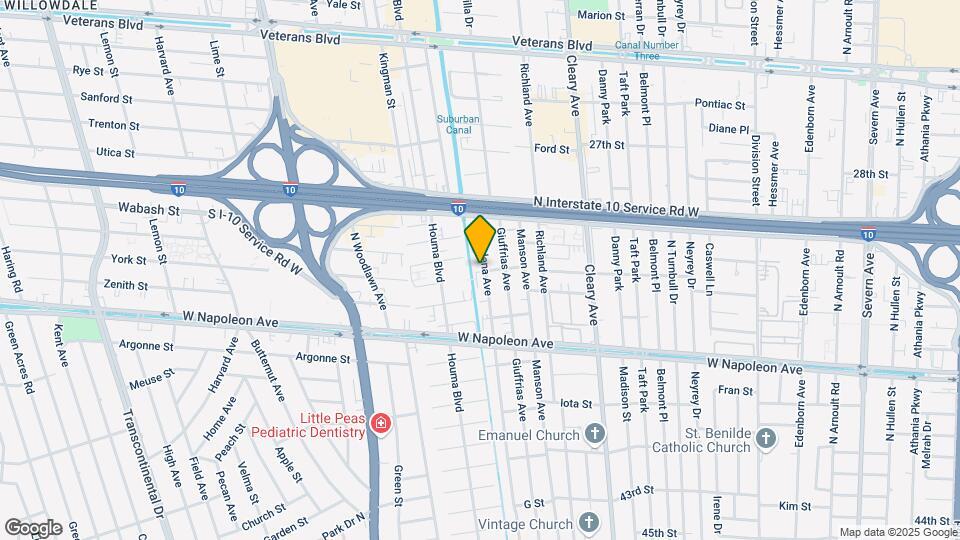 2404 Pasadena Ave Map and Location Details
