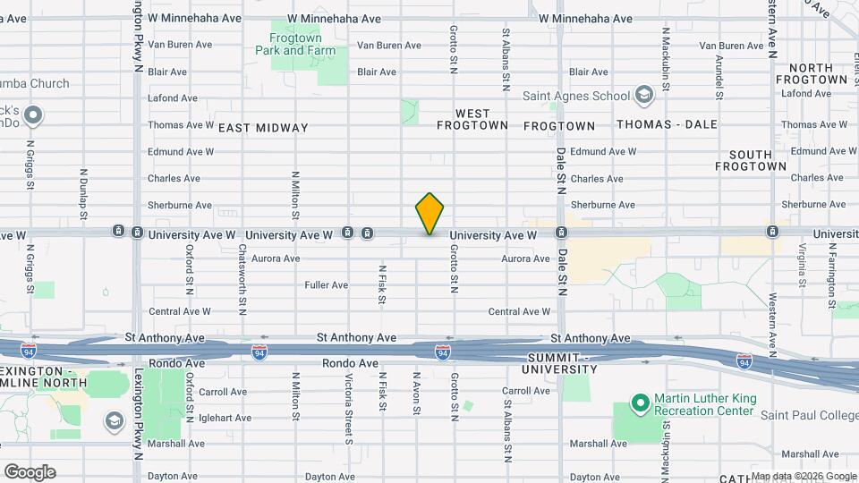 766 University Ave W Map and Location Details