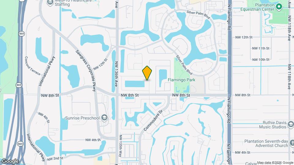 905 NW 133rd Ave Mapa y Detalles de la Ubicación