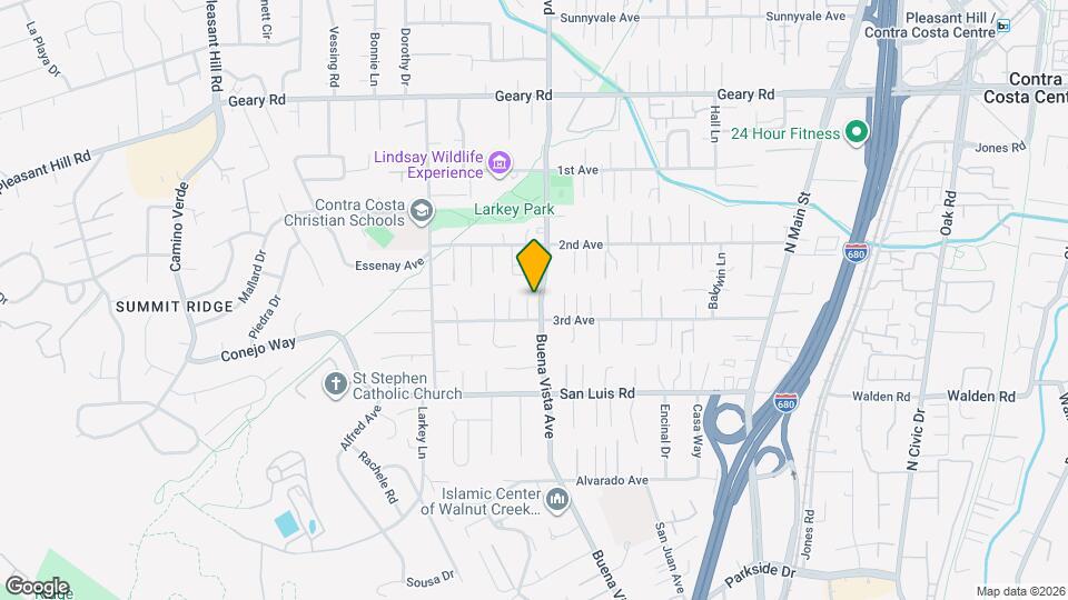 2661 Buena Vista Ave Map and Location Details